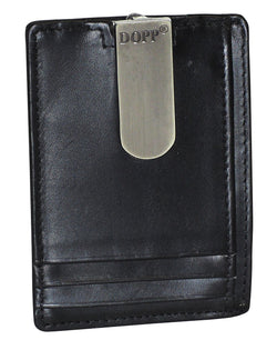 Dopp Regatta Front Pocket Money Clip Wallet Black thumbnail 2