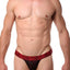 Doreanse Black/Red Double-Layer Lace Bikini Brief