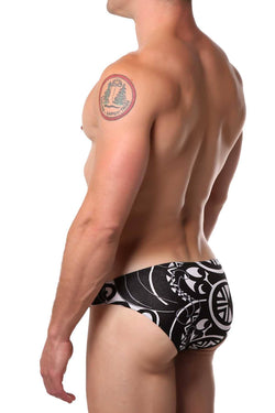 Doreanse Black/White Tribal Brief thumbnail 2
