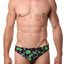 Doreanse Grape Printed Bikini Brief