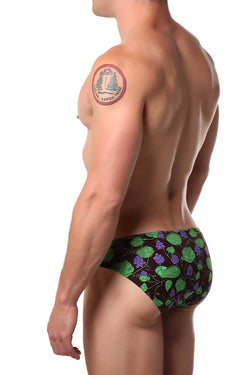 Doreanse Grape Printed Bikini Brief thumbnail 2