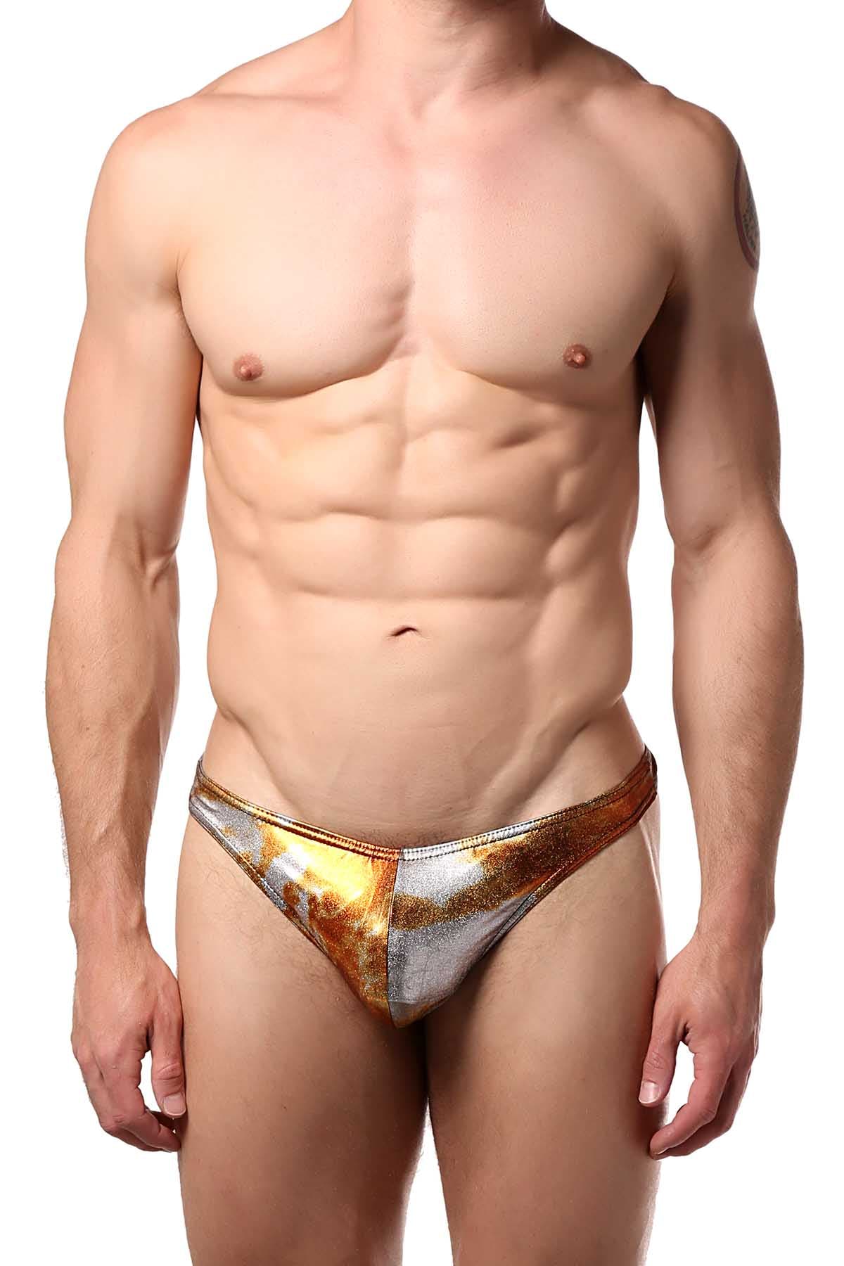 Doreanse Metallic Golden Cloud Thong
