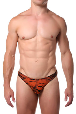 Doreanse Tiger Printed Thong thumbnail 1