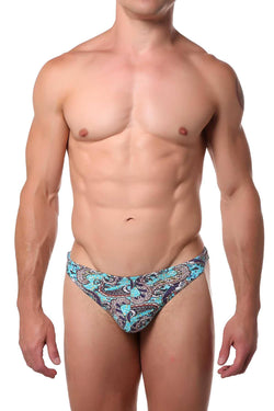 Doreanse Tropical-Sea Printed Thong thumbnail 1