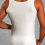 Doreanse White Athletic Big Scoop Tank