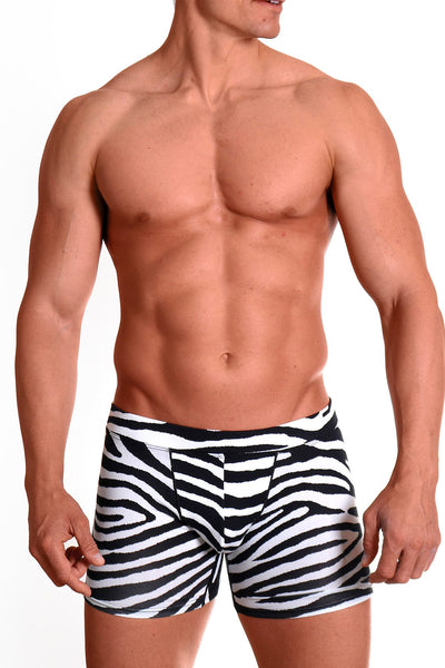 Doreanse Zebra Print Boxer