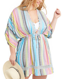 Dotti Trendy Plus Havana Coast Tunic Cover-up Multi thumbnail 3
