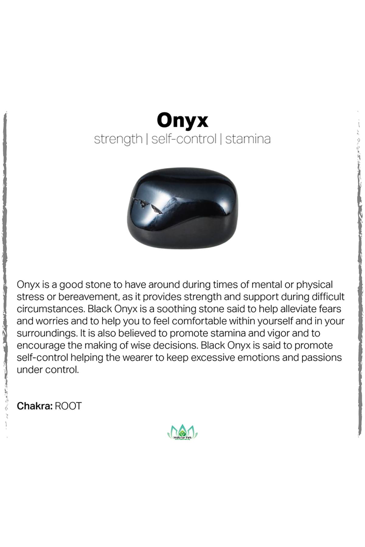 Double-Layer Matte Black Onyx 7-Chakra Adjustable Healing Bracelet