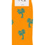 Drake & Hutch Orange/Teal 'Life's A Beach' Unisex Crew Socks