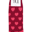Drake & Hutch Red/Pink 'All You Need Is Love' Unisex Crew Socks