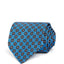 Drake's Circle Medallion Silk Classic Tie Blue