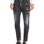 Dsquared2 Skater Skinny Fit Jeans In Black Black