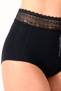 DuMi Shapewear Black Body-Sculpting High-Cut Brief thumbnail 3