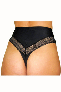 DuMi Shapewear Black Firm-Control High-Rise Thong thumbnail 4