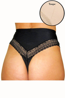 DuMi Shapewear Taupe Firm-Control High-Rise Thong thumbnail 3