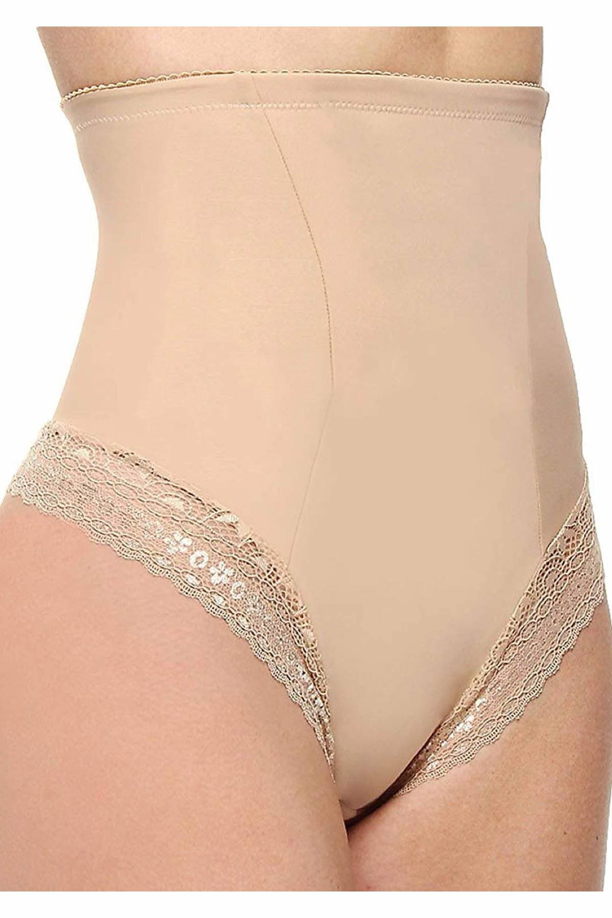 DuMi Shapewear Taupe Firm-Control High-Waist Thong