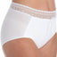 DuMi Shapewear White Body-Sculpting High-Cut Brief
