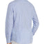 Dylan Gray Bengal Striped Classic Fit Shirt White Blue