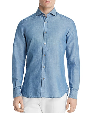 Dylan Gray Classic Fit Chambray Shirt