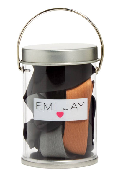 EMI JAY Metallic Flexx Paint Tin Hair Tie 6 Pack