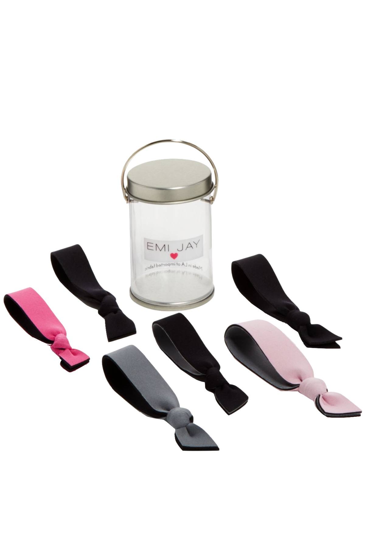 EMI JAY Resort Flexx Paint Tin Hair Tie 6 Pack