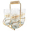 Easy Tiger Gold 4-Glass Cocktail Carrier