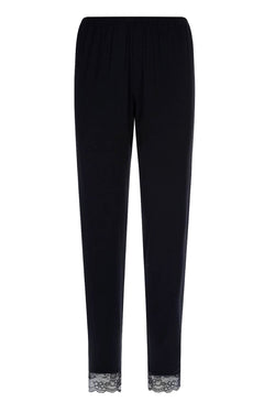 Eberjey Black Vika Classic Lace Slim Pant thumbnail 1