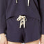 Eberjey Indigo Sea Mason Lace Up Short