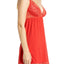 Eberjey Racing Red Noor Lace Trim Modal Chemise