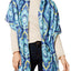 Echo Blue/Multi Paisley Oblong Wrap / Scarf