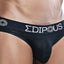 Edipous Black Classic Solid Brief
