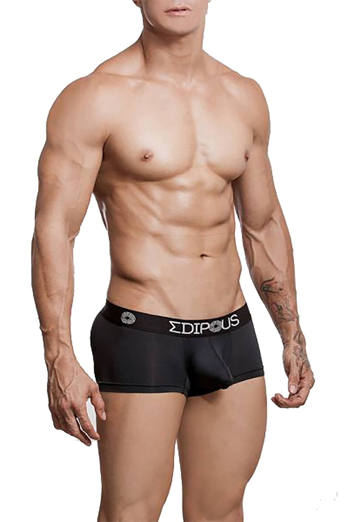 Edipous Black Eros Short-Short Boxer