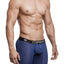Edipous Navy Sphinx Long Boxer Brief