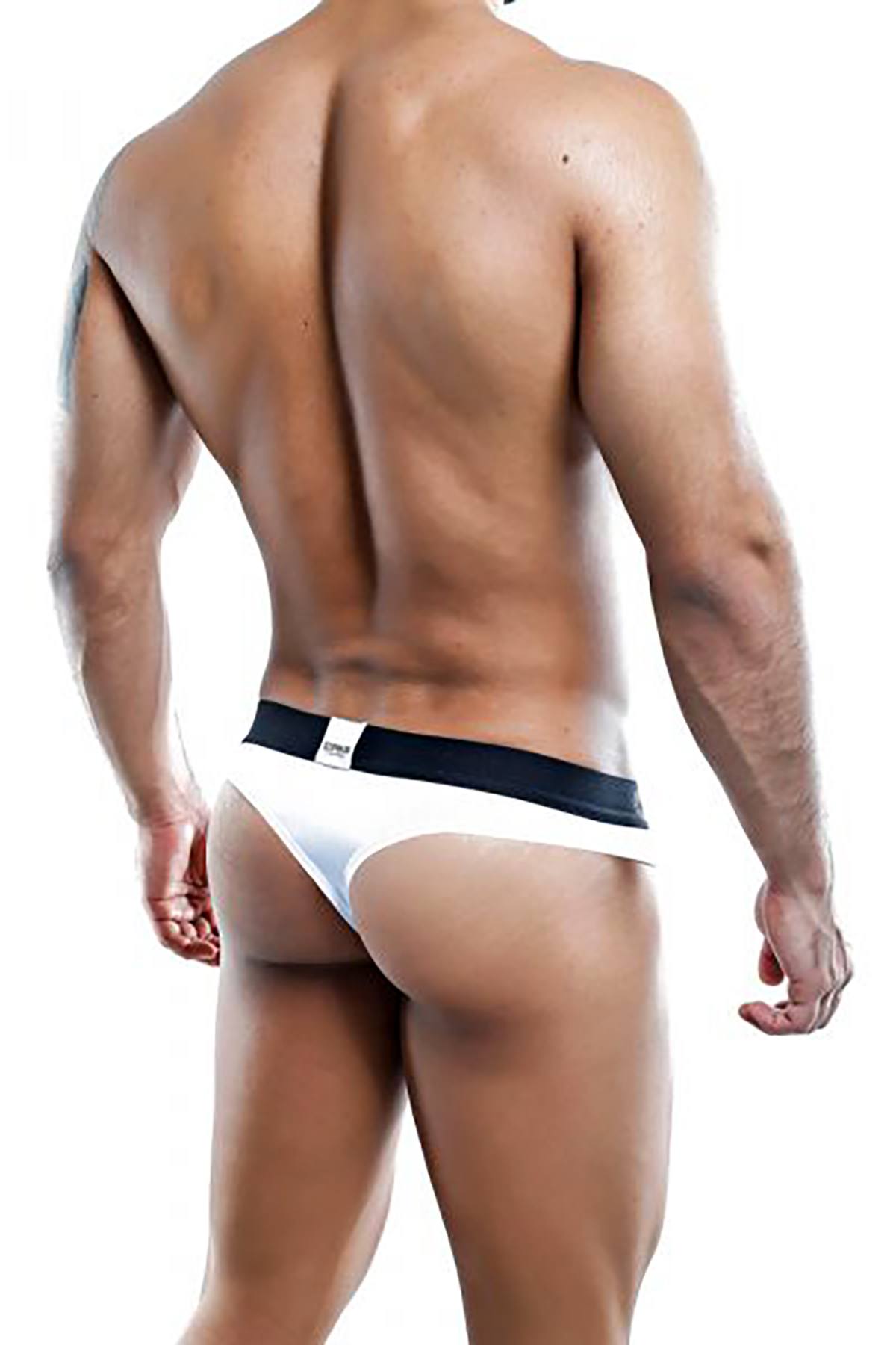 Edipous White Contour Thong