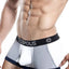 Edipous White/Grey Boxer Trunk