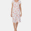 Eileen West Lace Trim Knit Waltz Length Modal Nightgown in Floral
