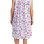 Eileen West PLUS Floral-Print Waltz Lace-Trim Knit Nightgown