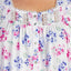 Eileen West PLUS Floral-Print Waltz Lace-Trim Knit Nightgown