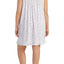 Eileen West PLUS White Floral Ruffled-Trim Knit Chemise