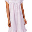 Eileen West Printed Cap Sleeve Cotton Nightgown in Pink