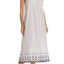 Eileen West White/Black Ballet Sleeveless Nightgown