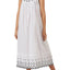 Eileen West White/Black Ballet Sleeveless Nightgown