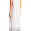 Eileen West White/Black Ballet Sleeveless Nightgown