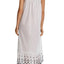 Eileen West White/Black Ballet Sleeveless Nightgown