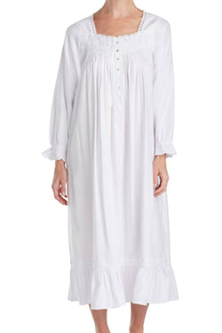 Eileen West White Embroidered Ballet Nightgown thumbnail 2