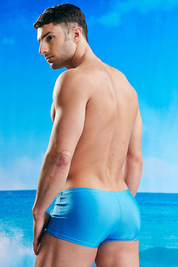 Elektrik Blue Wikiki Lace-Up Swim Trunk thumbnail 2