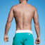 Elektrik Turquoise Baroque Swim Short