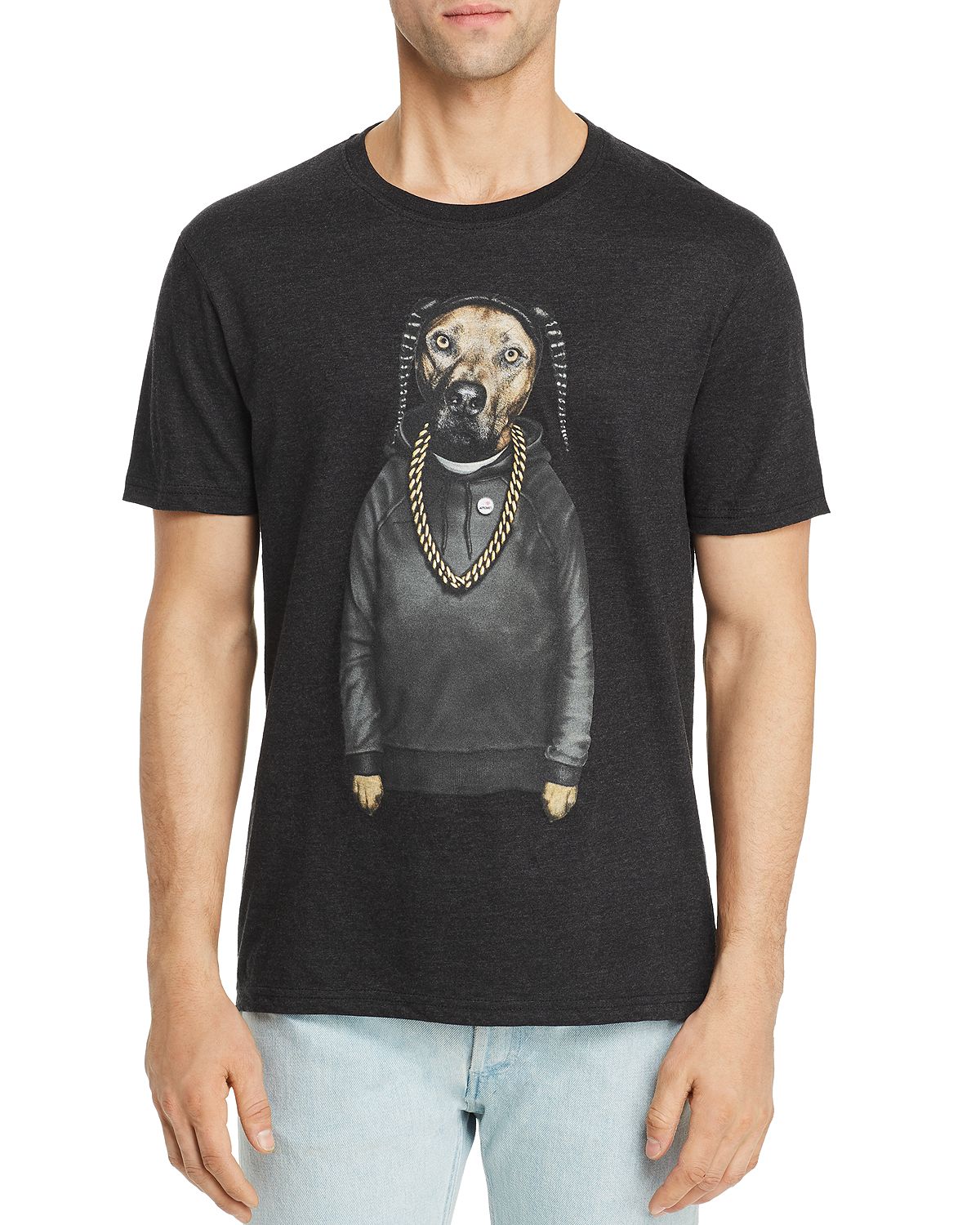 Eleven Paris Dog Graphic Tee Black Wash