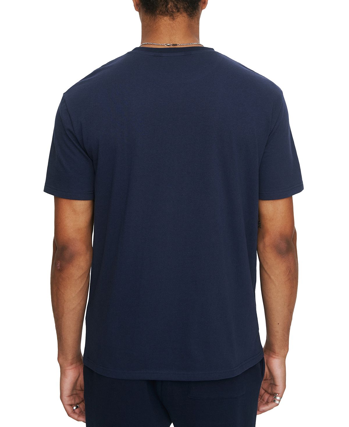 Eleven Paris Logo T-shirt Dress Navy