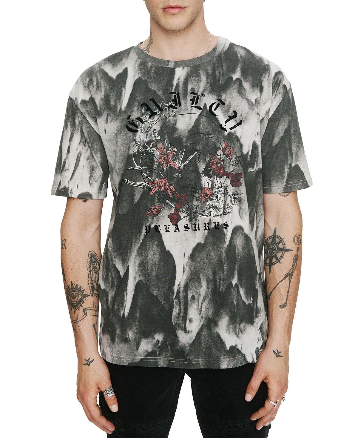 Eleven Paris Marble Guilty T-shirt Dawn Grey